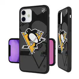 Keyscaper - NHL - Pittsburgh Penguins Bump Case with 8.2ft Drop Protection - 16 Pro Max - Multicolor