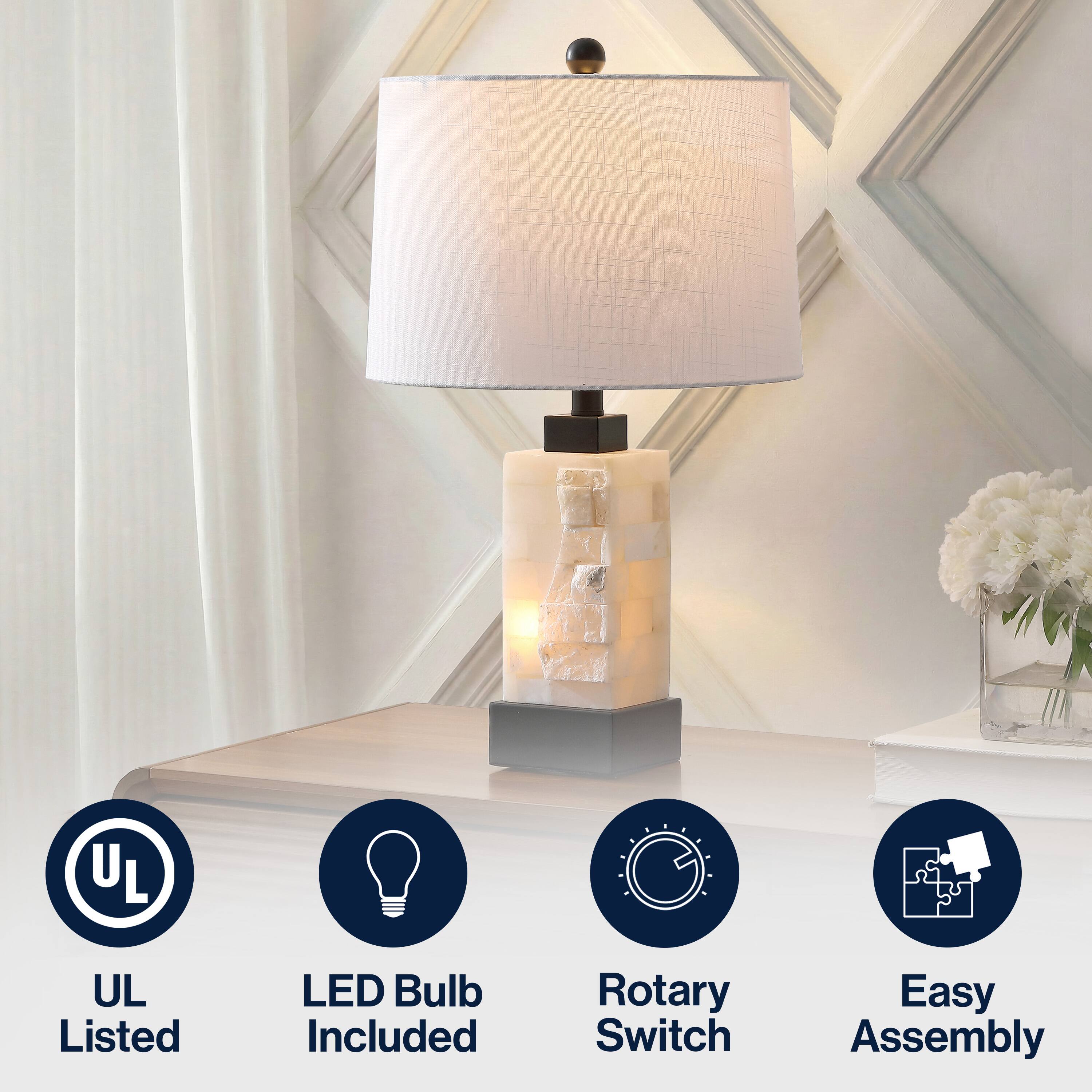 UL Listed LED Bulb Included Rotary Switch Easy Assembly