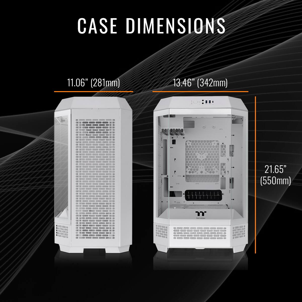 Thermaltake LCGS Reactor 7897XS Gaming Desktop AMD Ryzen 7 7800X3D