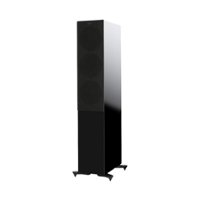 KEF - R7 Series Passive 3-Way Floor Speaker (Each) - Black Gloss - Front_Zoom