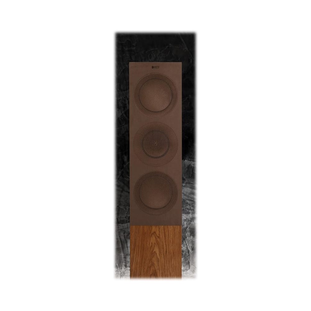 Customer Reviews Kef R5 Series Passive 3 Way Floor Speaker Each Walnut R5 Walnut Best Buy