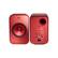 Alt View 11. KEF - LSX Hi-Res Wireless Speakers - Maroon.