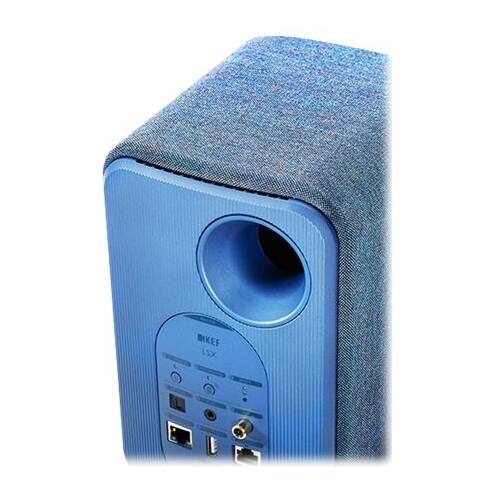 Alt View 13. KEF - LSX Hi-Res Wireless Speakers - Blue.