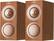 Front. KEF - R3 Series Passive 3-Way Bookshelf Speakers (Pair) - Walnut.