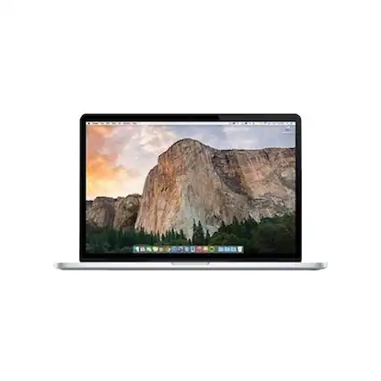 Front. Apple - Apple MacBook Pro 13.3" Certified Refurbished - Intel Core i5 with 8GB Memory - 256GB Flash Storage (2015) - Silver.