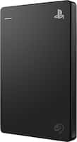 Seagate - Game Drive for PS4 Systems Officially Licensed 2TB External USB 3.0 Portable Hard Drive - Black - Front_Zoom