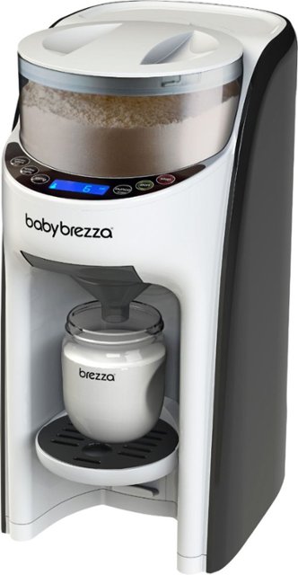 Front Zoom. Baby Brezza - Formula Pro Advanced Mixing System - White/Black.