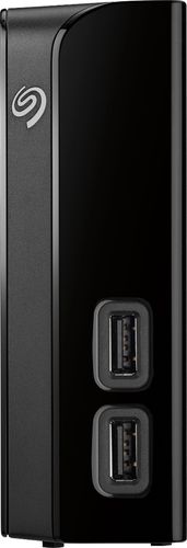 Seagate - Backup Plus Hub 10TB External USB 3.0 Desktop Hard Drive - Black