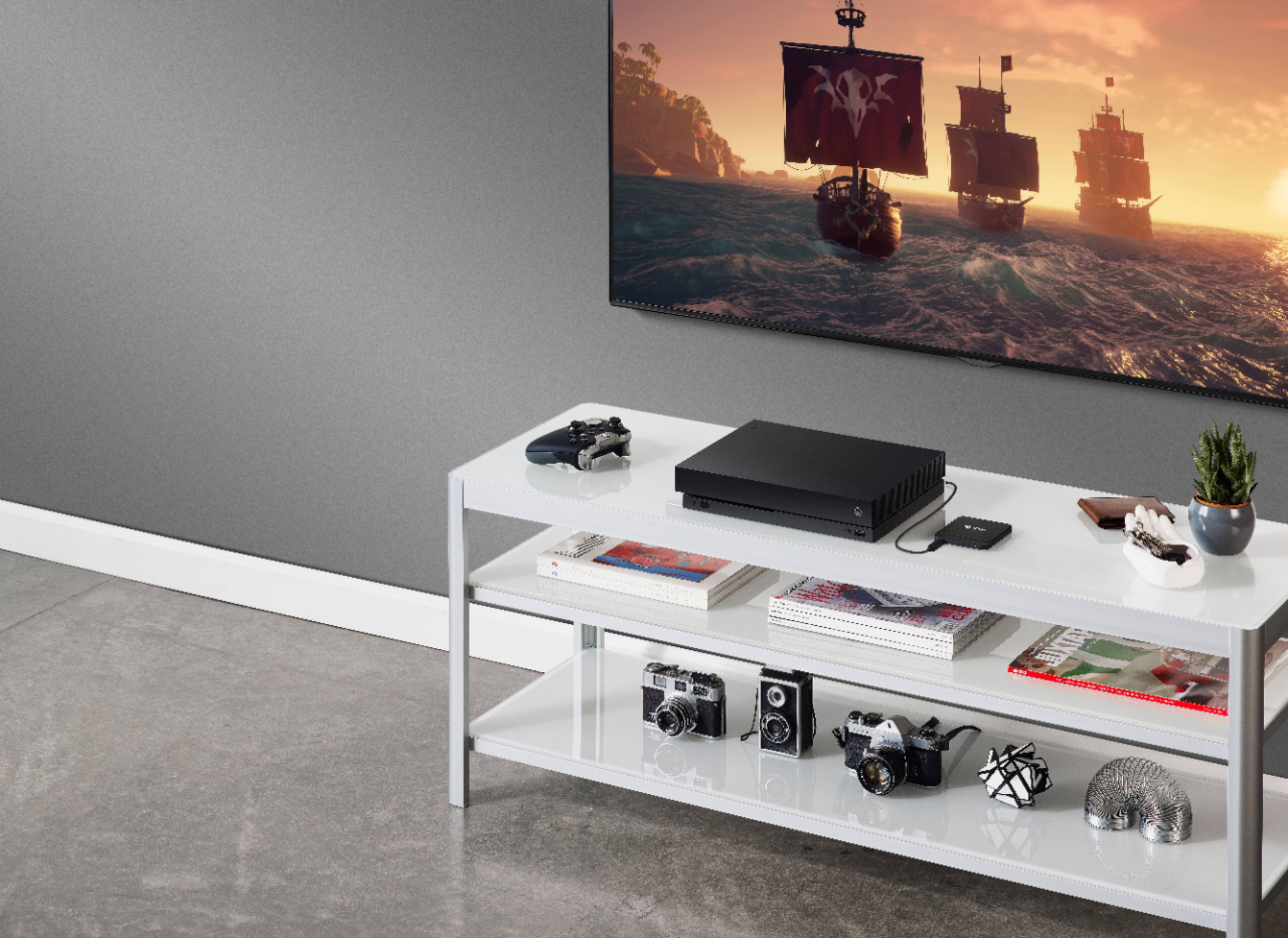 Alt View 13. Seagate - Seagate Game Drive for Xbox Officially Licensed 1TB External USB 3.0 Portable Solid State Drive- Black - Black.