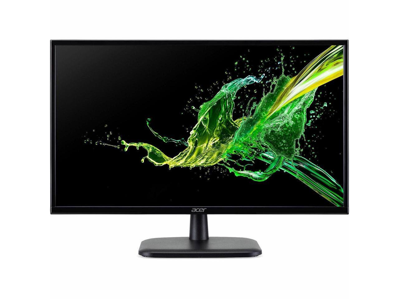 Alt View 5. Acer - Acer EK321QK 32" 4K UHD LED Monitor - VA - 1.07B Colors - Adaptive Sync - Black.