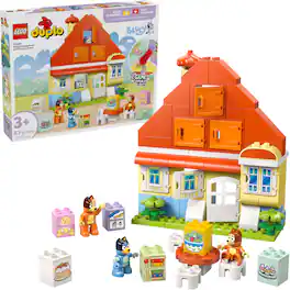 LEGO - DUPLO Bluey: Bluey’s Family House with Memory Game 10459