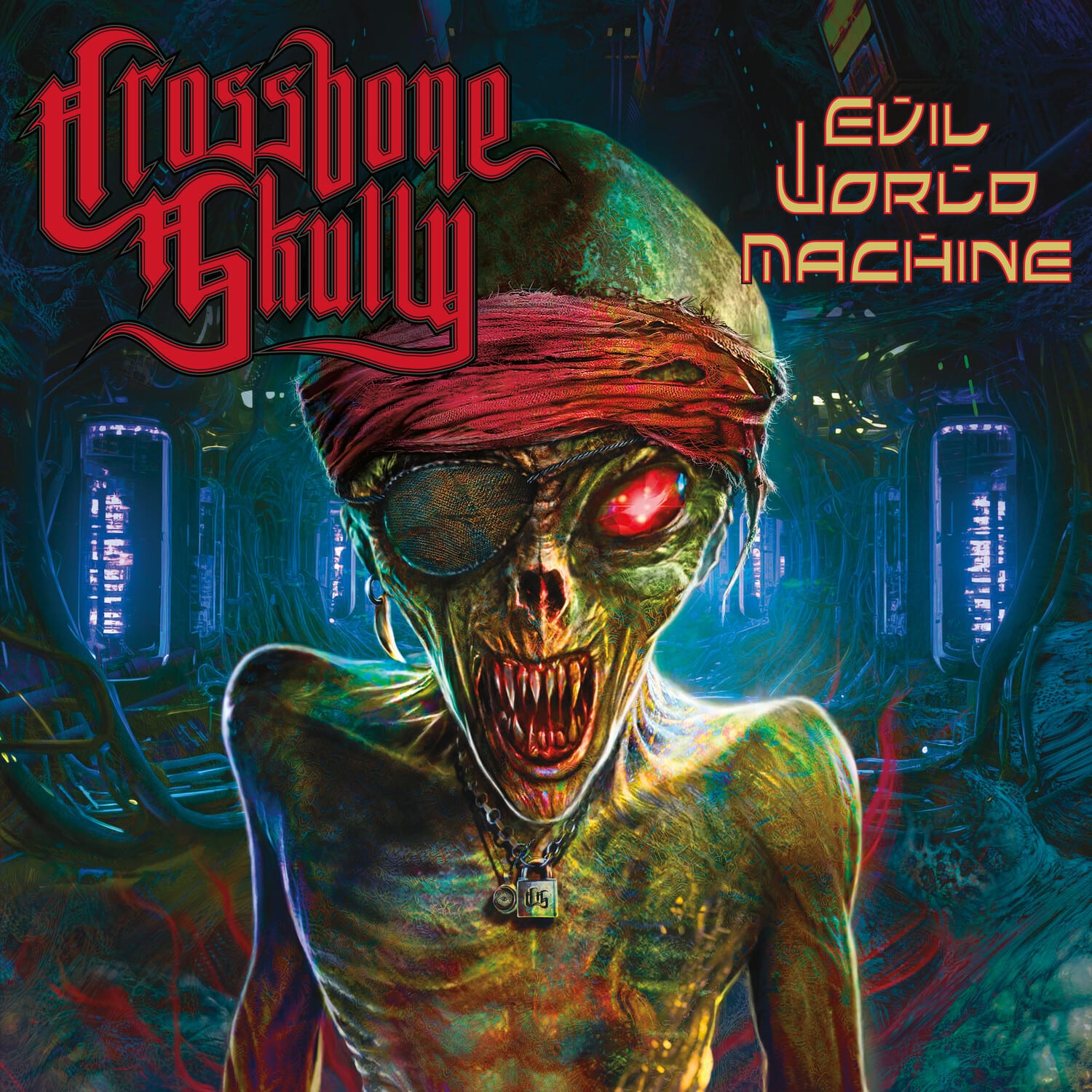 Crossbone Skully - Evil World Machine - VINYL LP