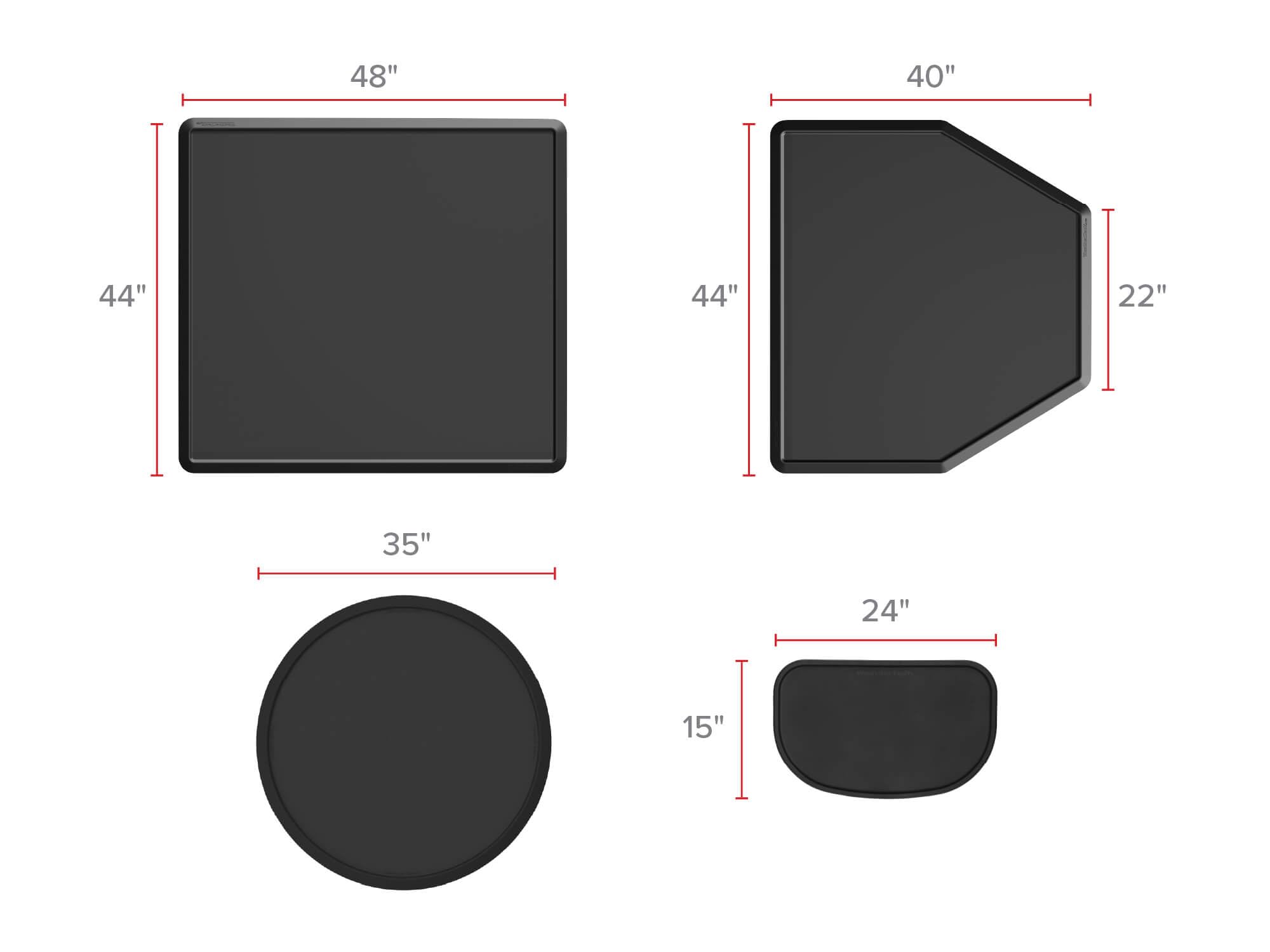 48"  
40"  
44"  
44"  
22"  
35"  
24"  
15"