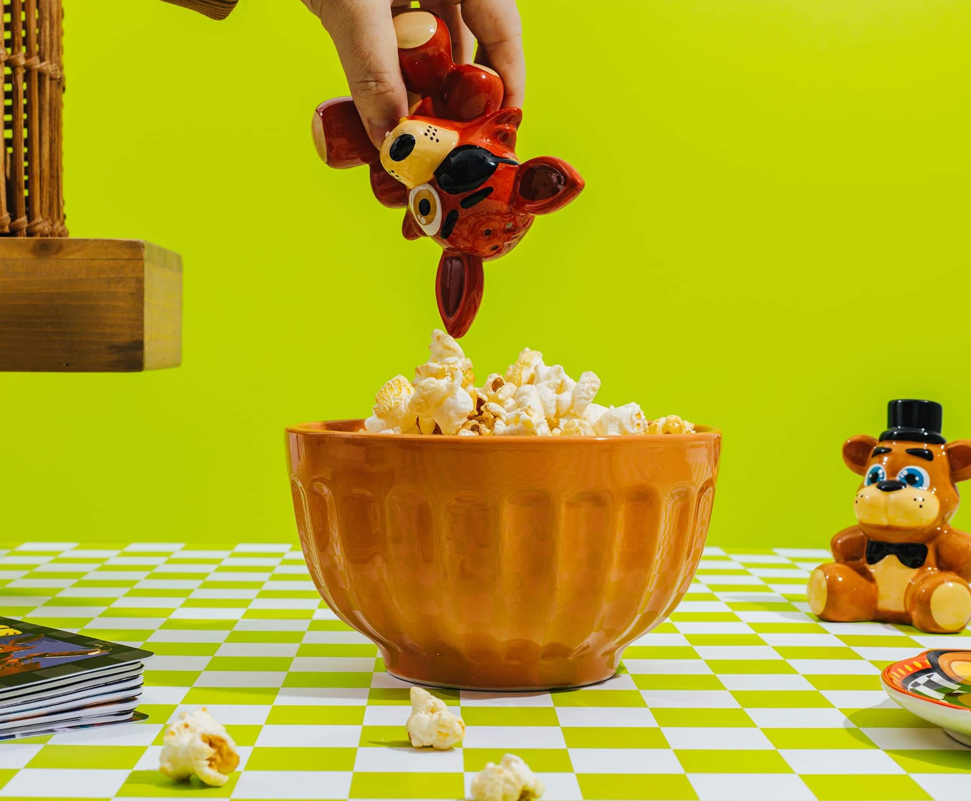Silver Buffalo Five Nights At Freddy's Freddy and Foxy Ceramic