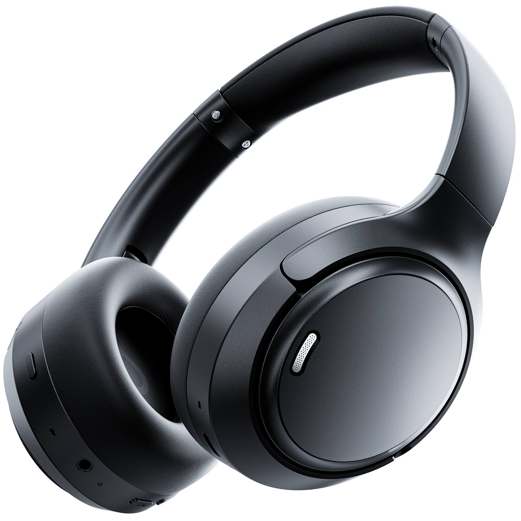 VEAT00L - Product Name Active Noise Cancelling Headphones,60H Playtime Bluetooth 6.0 Wireless Headphones with Hi-Res Audio - Black