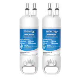 Waterdrop - WD-6038-2 Refrigerator Water Filter 2-Pack - White