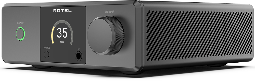 Rotel volume power source 35 aux in.