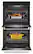 Alt View 12. KitchenAid - 27" Built-In Electric Convection Double Wall Oven with Air Fry Mode - Black Stainless Steel.