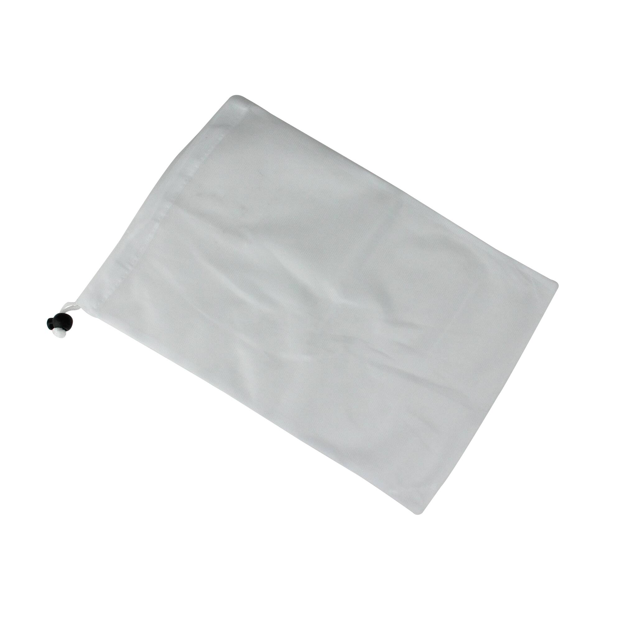 Front. Pool Central - 14" Replacement Bag for Jet Pool Vacuums - White.