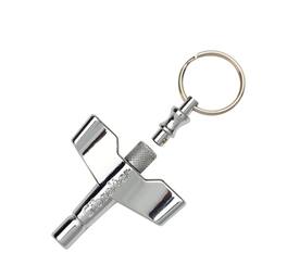 Gibraltar Hardware - Quick Release Drum Key, Weighted Tuning Tool with Lanyard Hook, Balanced for Fast Drum Head Changes
