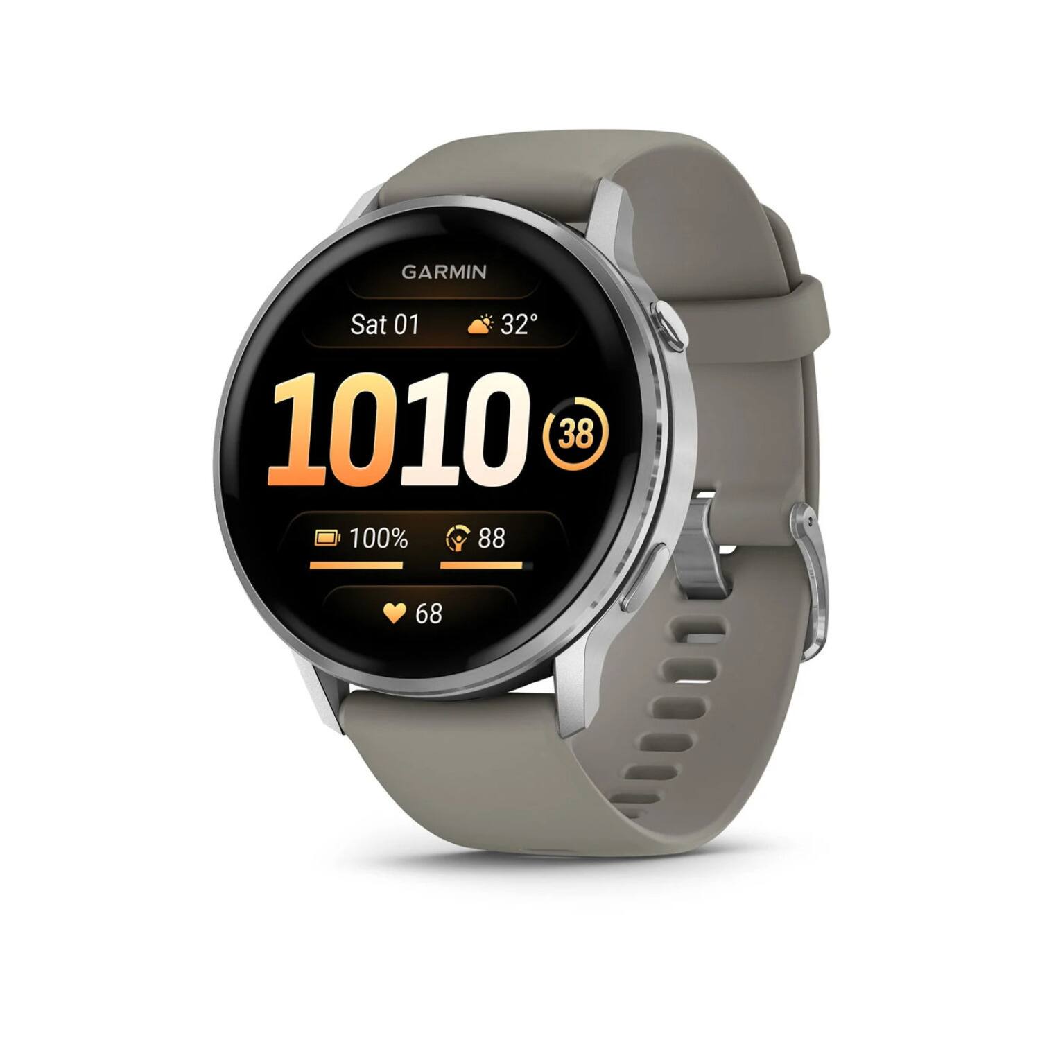 GARMIN  
Sat 01 32 1010 38 100% 88  
68