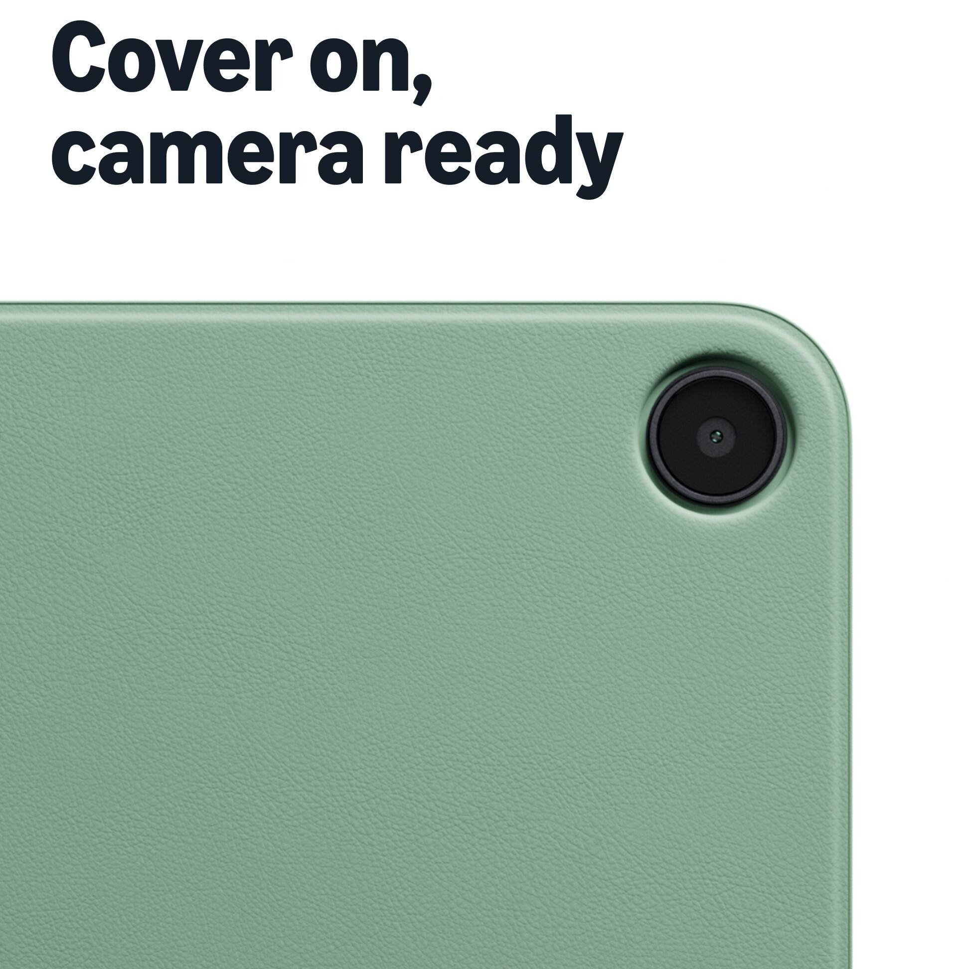Cover on, camera ready