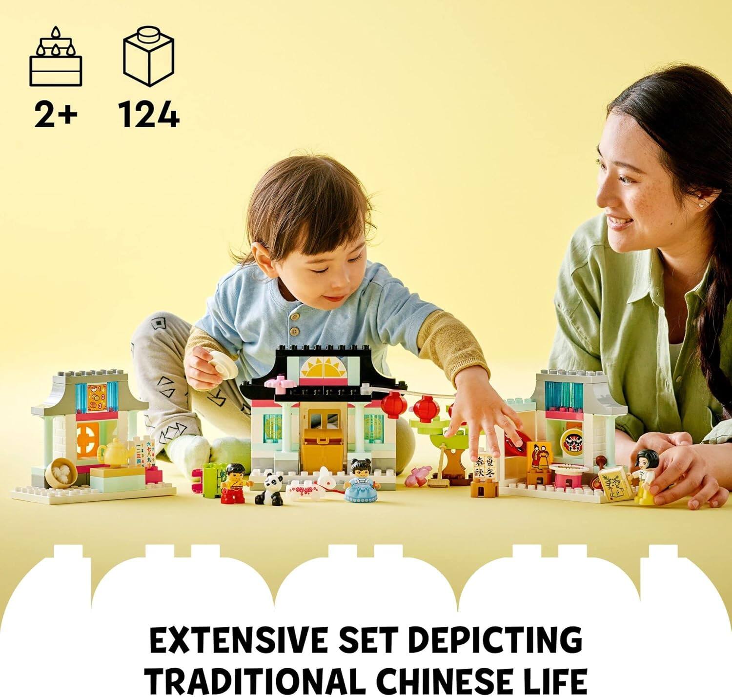 2+ 124  
EXTENSIVE SET DEPICTING TRADITIONAL CHINESE LIFE