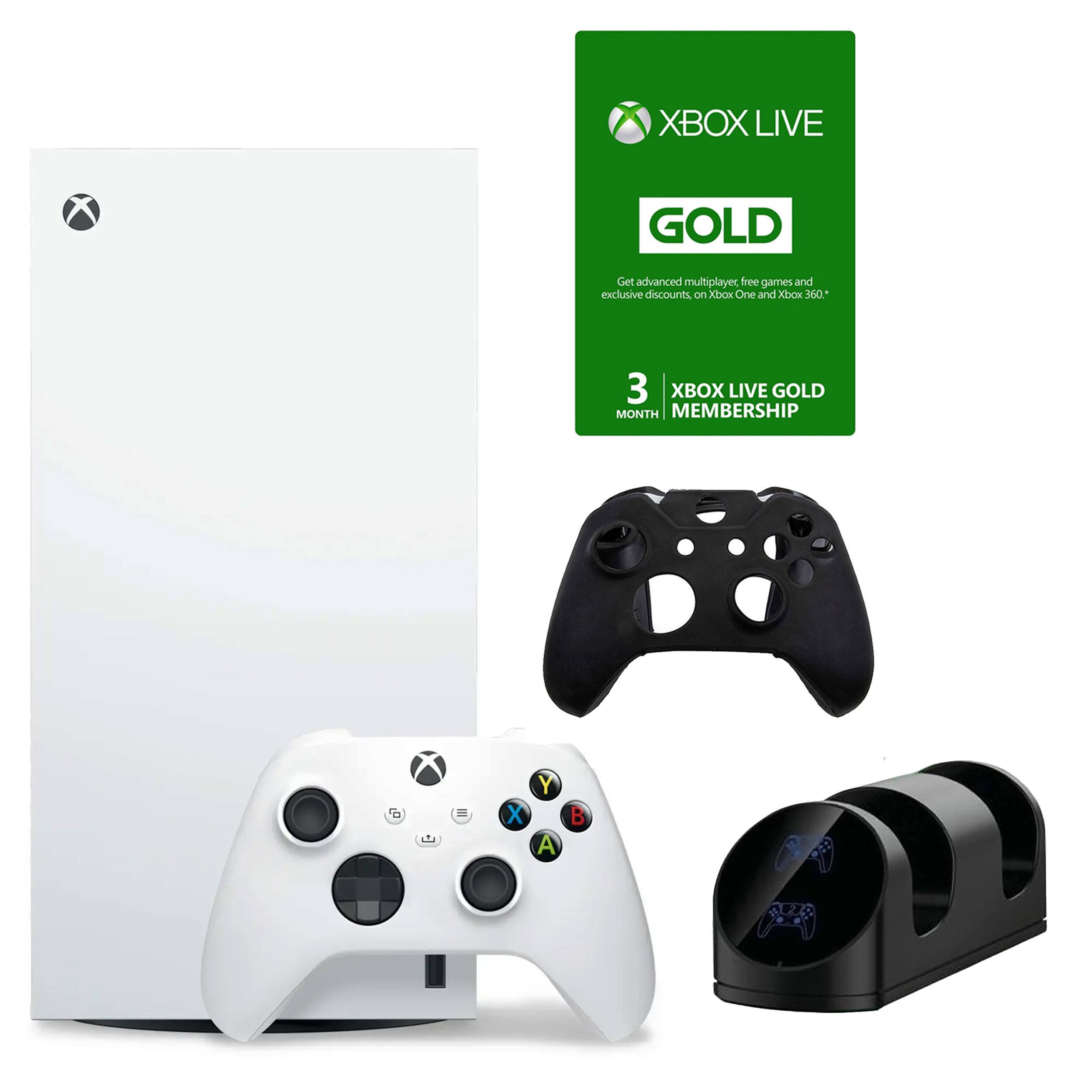 "Xbox Live Gold: Get advanced multiplayer free games and exclusive discounts on Xbox One and Xbox 360. 3 Xbox Live Gold Month Membership."