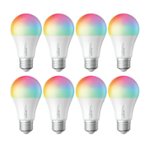 Front Zoom. Sengled - Smart A19 LED 60W Bulbs Works with Amazon Alexa, Google Assistant, SmartThings & Wink (8-Pack) - Multicolor.