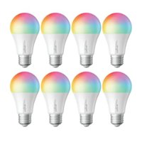 Sengled - Smart A19 LED 60W Bulbs Works with Amazon Alexa, Google Assistant, SmartThings & Wink (8-Pack) - Multicolor - Front_Zoom
