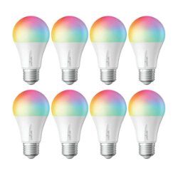Sengled - Smart A19 LED 60W Bulbs Works with Amazon Alexa, Google Assistant, SmartThings & Wink (8-Pack) - Multicolor - Front_Zoom