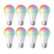 Front Zoom. Sengled - A19 Add-on Smart LED Light Bulb (8-Pack) - Multicolor.
