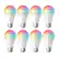 Front. Sengled - Smart A19 LED 60W Bulbs Works with Amazon Alexa, Google Assistant, SmartThings & Wink (8-Pack) - Multicolor.