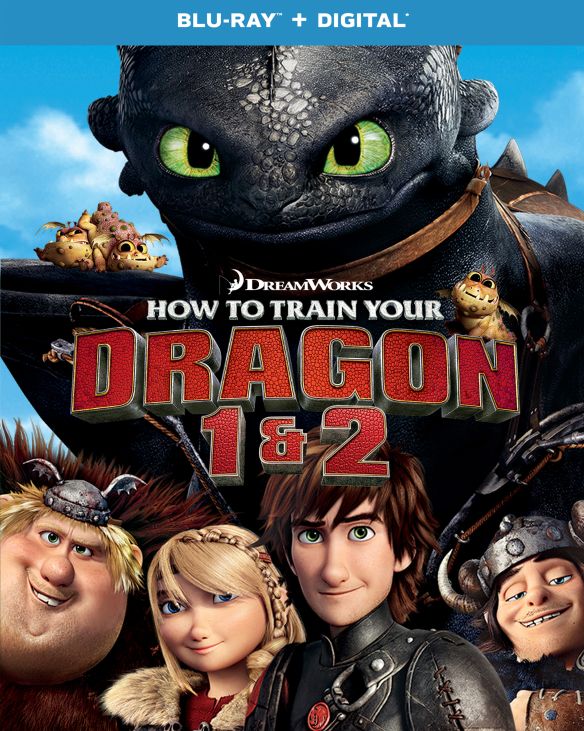 How to Train Your Dragon 1 & 2 [Includes Digital Copy] [Blu-ray]