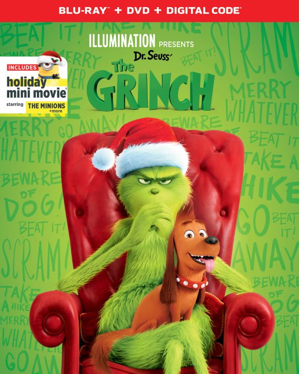 

Illumination Presents: Dr. Seuss' The Grinch [Includes Digital Copy] [Blu-ray/DVD] [2018]
