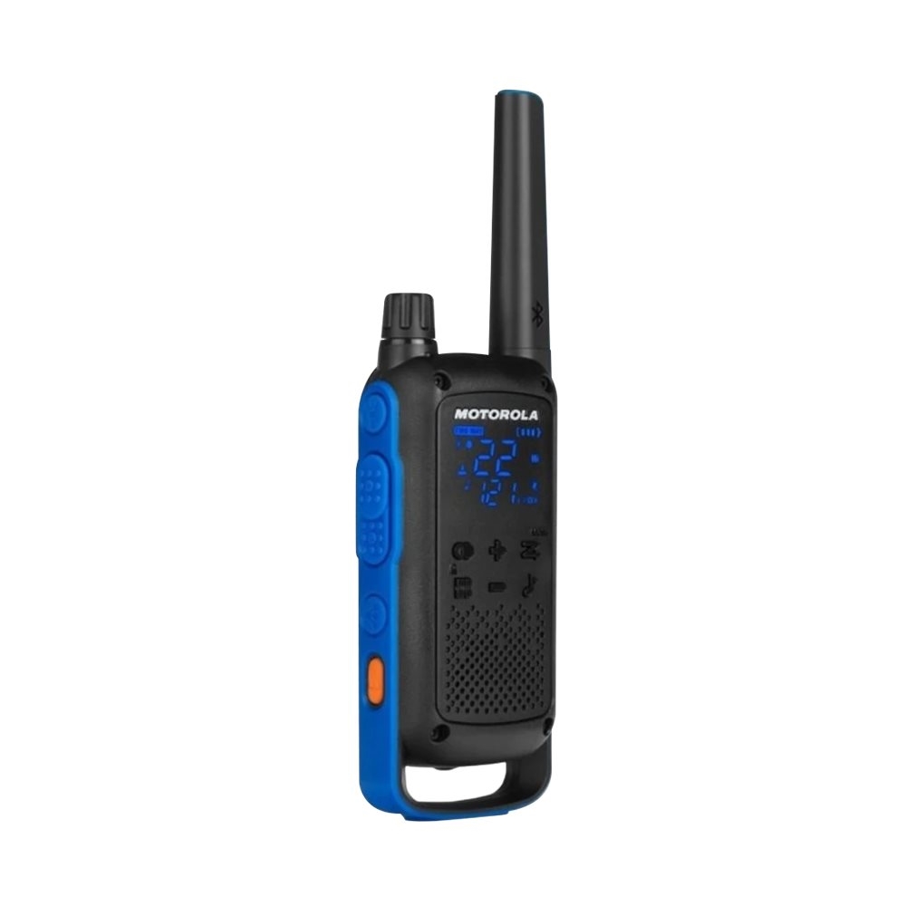 Left View: Cobra - MicroTALK 23-Mile, 22-Channel FRS/GMRS 2-Way Radios (6-Pack) - Black