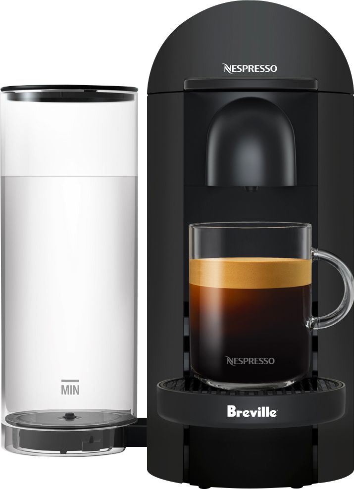 Nespresso Vertuo Coffee & Espresso Machine by Breville, Matte Black