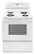 Front. Amana - 4.8 Cu. Ft. Freestanding Electric Range - White.
