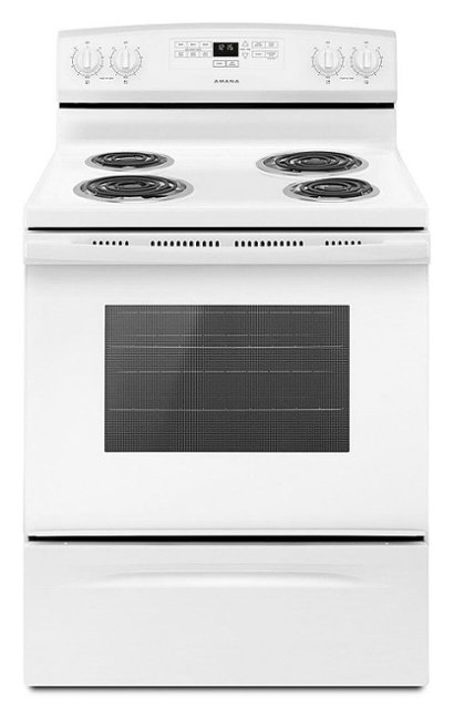 GE 30-in Coil White Electric Cooktop at