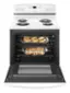 Alt View 1. Amana - 4.8 Cu. Ft. Freestanding Electric Range - White.