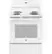 Front. GE - 5.3 Cu. Ft. Freestanding Electric Range with Self-Cleaning and Sensi-temp Technology - White.