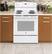Alt View 13. GE - 5.3 Cu. Ft. Freestanding Electric Range with Self-Cleaning and Sensi-temp Technology - White.