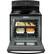 Alt View 2. GE - 5.3 Cu. Ft. Freestanding Electric Range with Self-Cleaning and Sensi-temp Technology - Black.