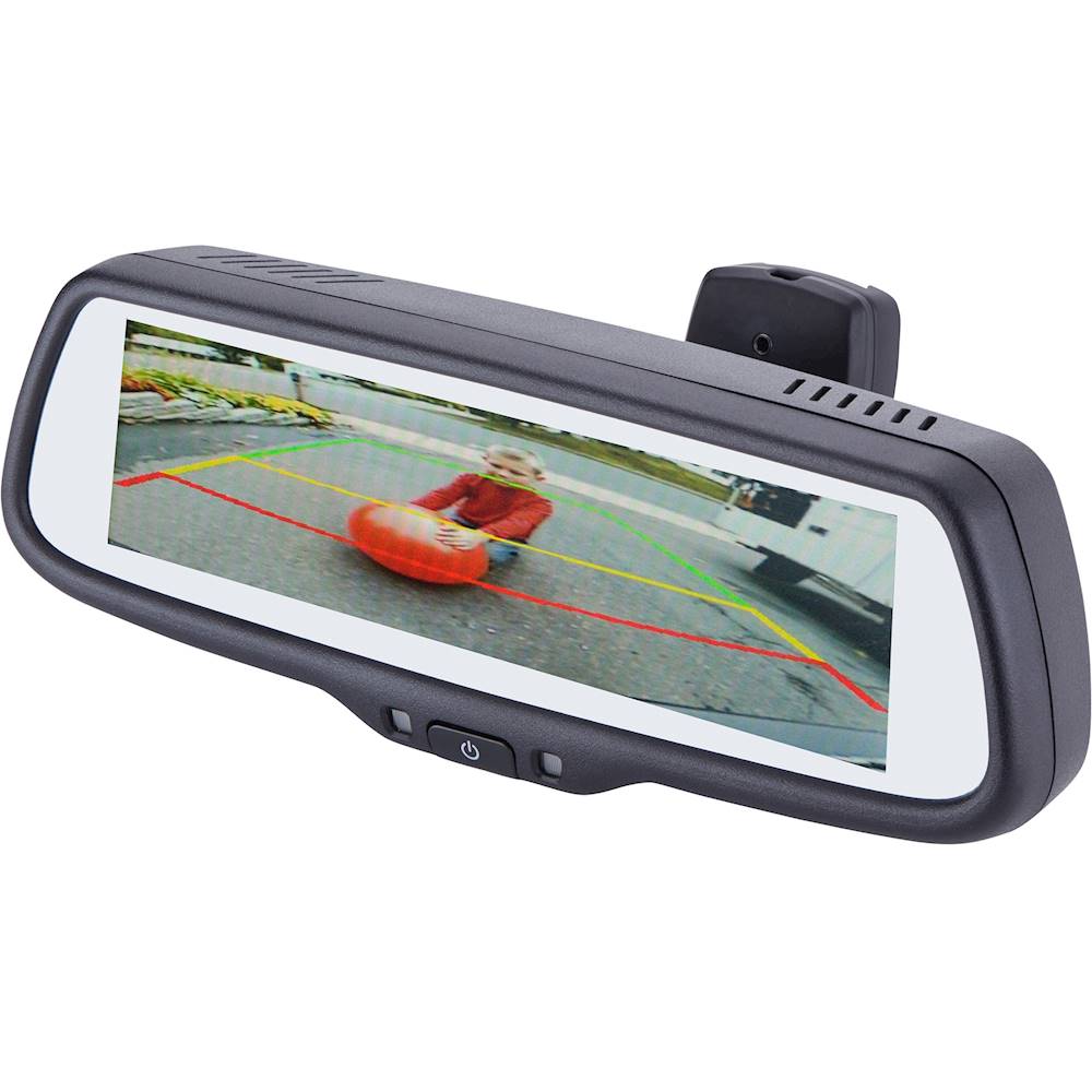 Left View: iBEAM - Mirror Adapter for Select Vehicles - Black