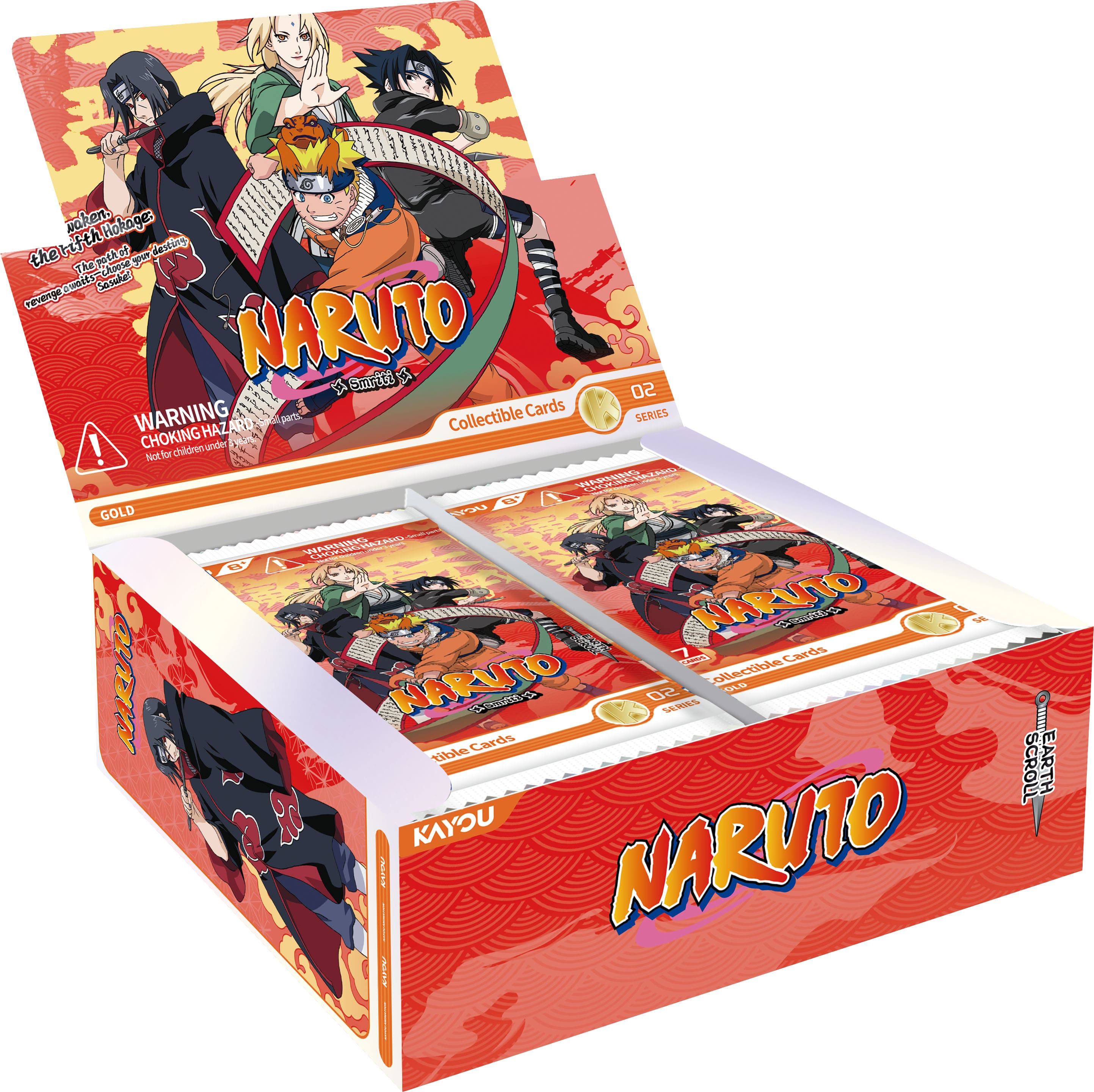 Kayou Naruto Smriti Collectible Cards Booster Box (20 Pk) Earth