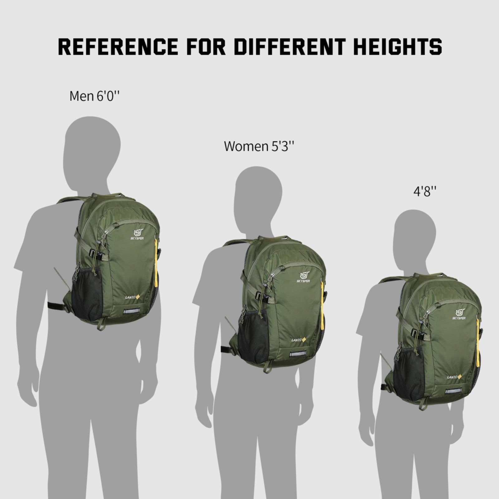 Cozy Serene Small Hiking Backpack 20l Lightweight Travel Backpacks ...