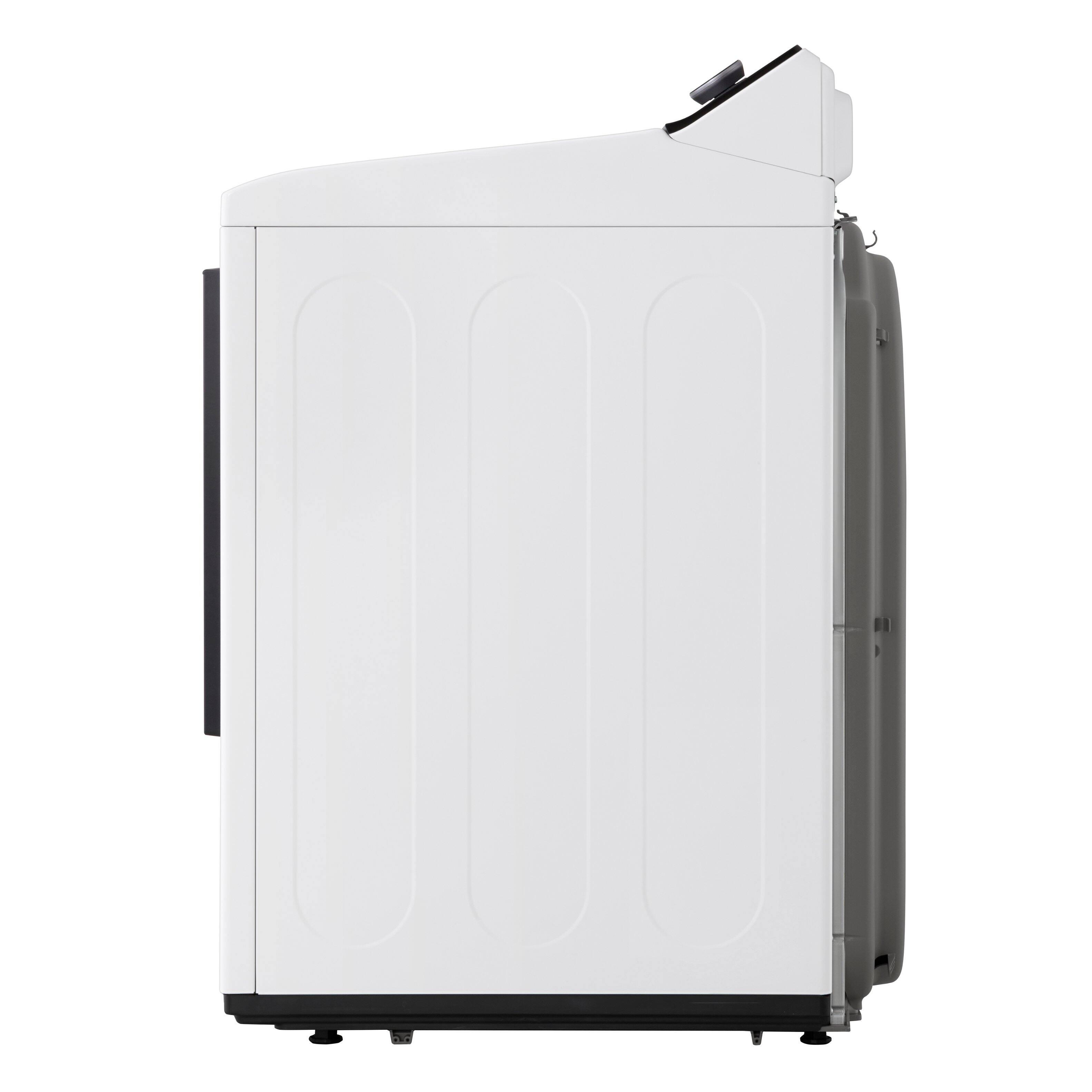 Alt View 16. LG - 7.3 Cu. Ft. Smart Ventless Electric Dryer with Heat Pump and AI Sensing - Alpine White.