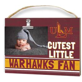 Jardine - ULM Warhawks 8" x 10" Cutest Little Fan Team Logo Clip Photo Frame - Maroon