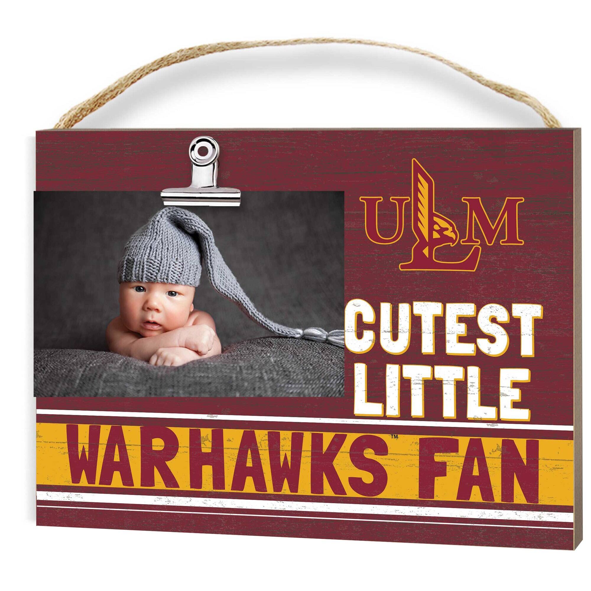 ULM Warhawks 8" x 10" Cutest Little Fan Team Logo Clip Photo Frame