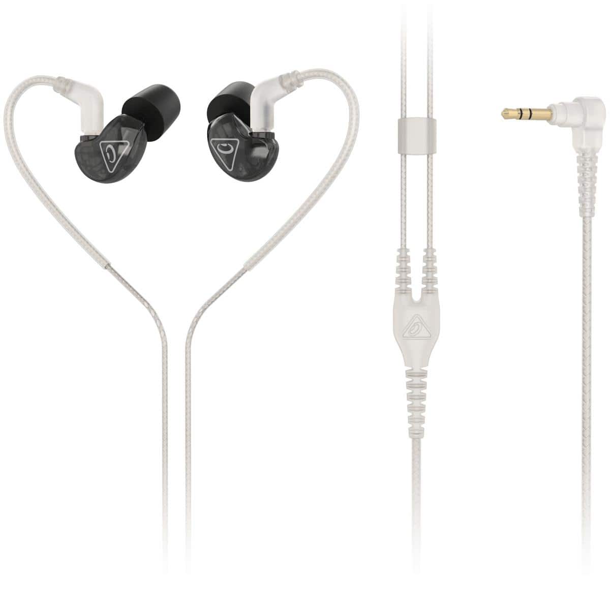 Behringer - SD251-CK Studio Monitoring In-Ear Earphones, Black